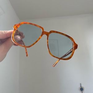 Lu Goldie Delphine Blue Tinted Glasses
